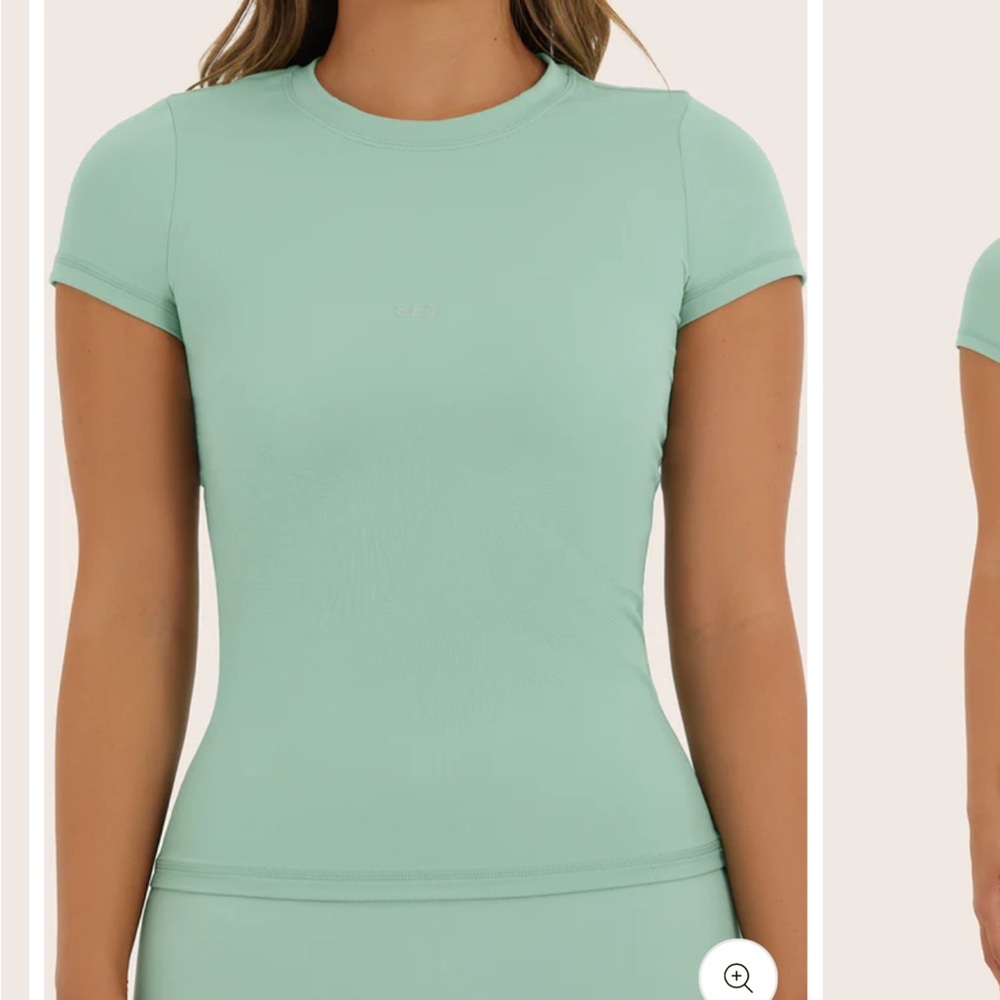 Set Active Mint Julep Green AIRLUXE™ BREATHE TEE